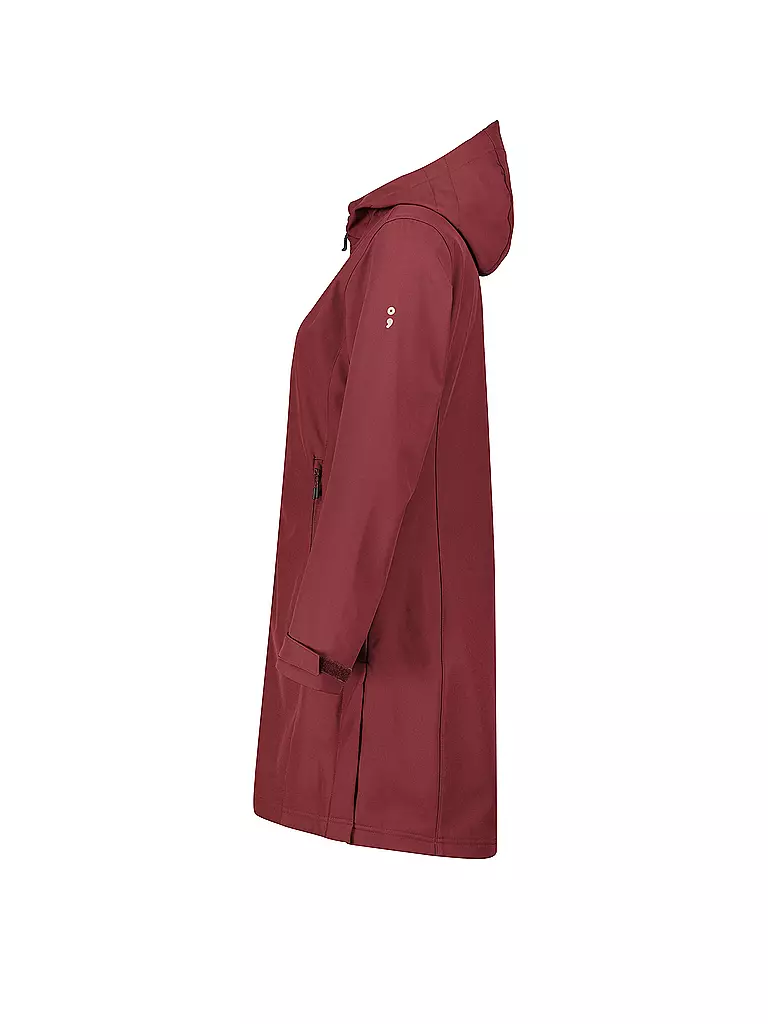 MERU | Manteau softshell d'hiver pour femme Touloluse à capuche |