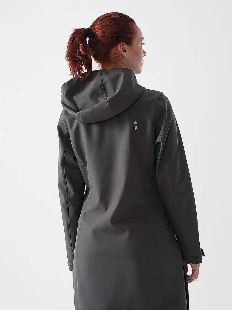 MERU | Manteau softshell d'hiver pour femme Touloluse à capuche |