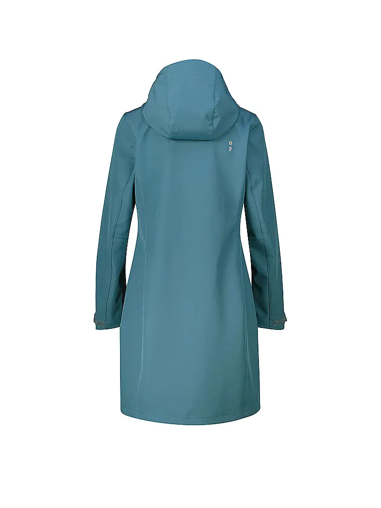 MERU | Manteau softshell d'hiver pour femme Touloluse à capuche |