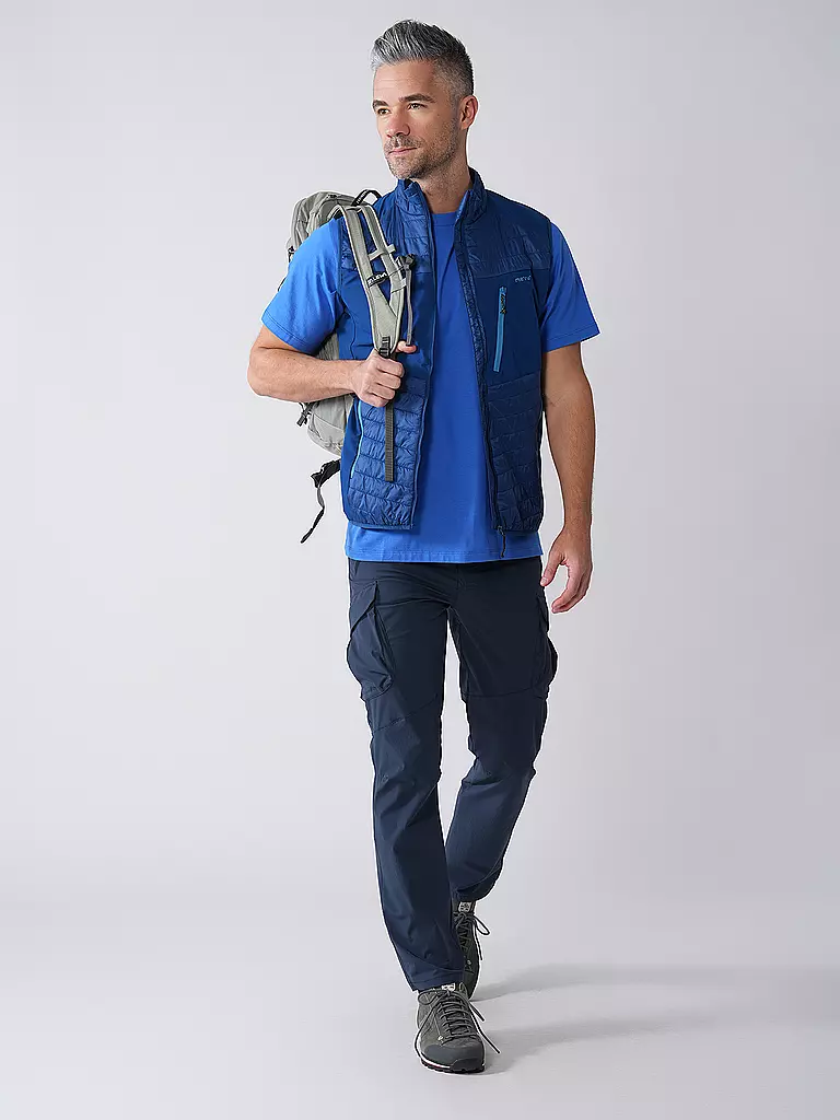 MERU | Pantalon de randonnée cargo Rosario pour hommes | Bleu foncé