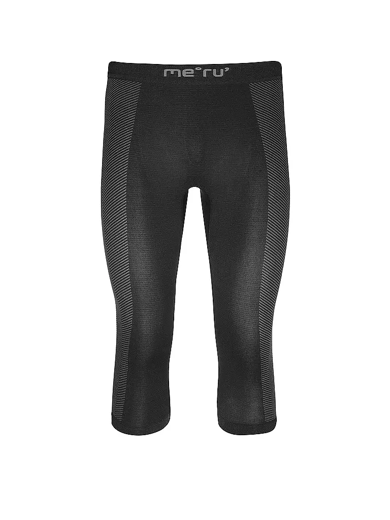MERU | Pantalon de sous-vêtement 3/4 Anvik pour hommes | Noir