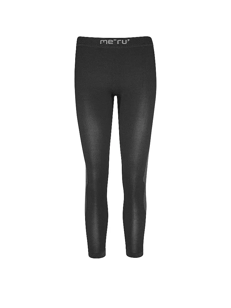 MERU | Pantalon de sous-vêtement femme Atka noir/gris | Noir