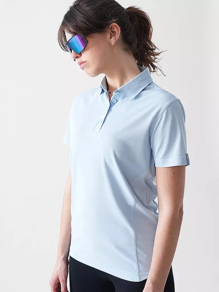 MERU | Polo Bristol Femme | Bleu clair