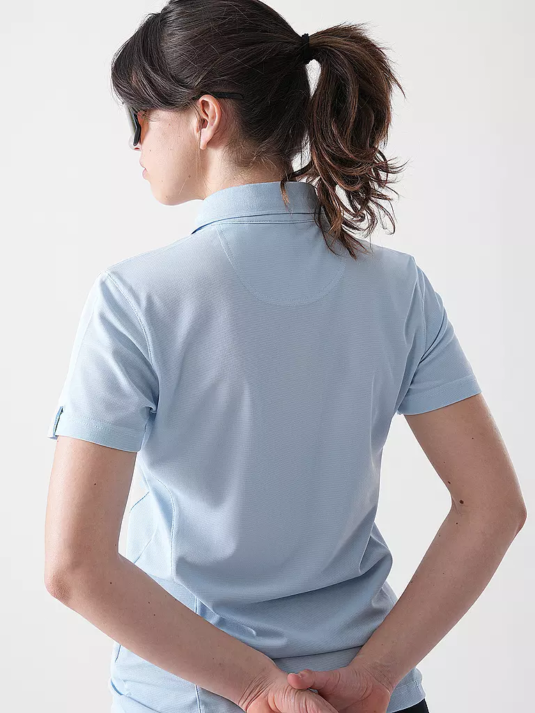MERU | Polo Bristol Femme | Bleu clair