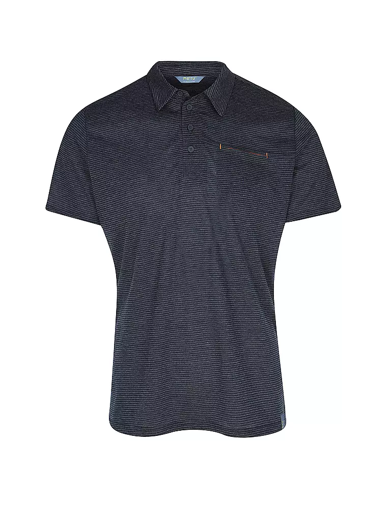 MERU | Polo de sport Rundu pour hommes | Bleu foncé