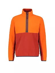 MERU | Herren Fleecepullover mit Zip | Marron clair