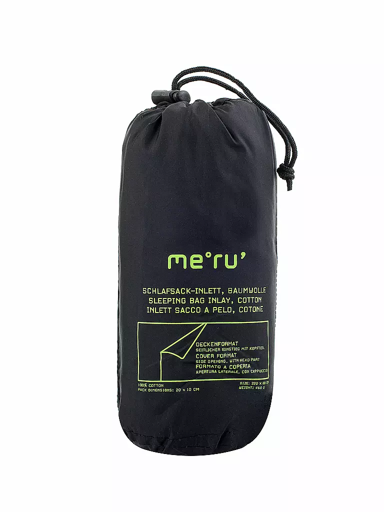 MERU | Sac de couchage de refuge 19x9cm 450g | Blanc