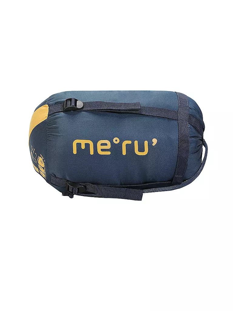 MERU | Sac de couchage en fibres synthétiques Isar 11 M 35x18cm 1000g | Bleu foncé