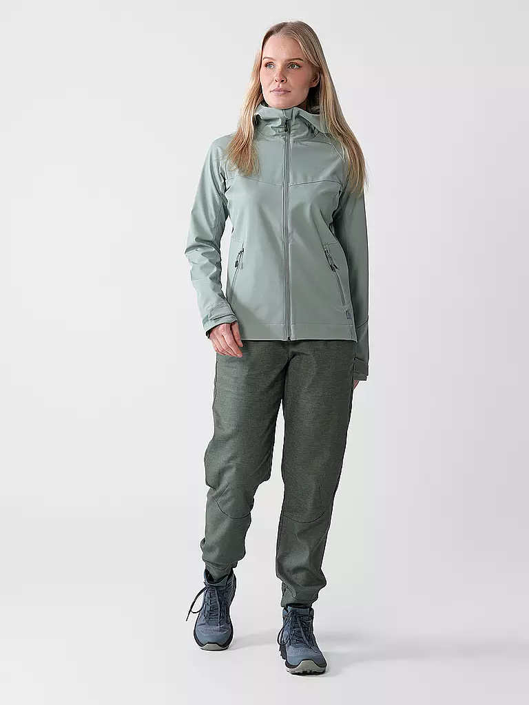 MERU | Softshelljacke Nancy pour femmes | Vert clair