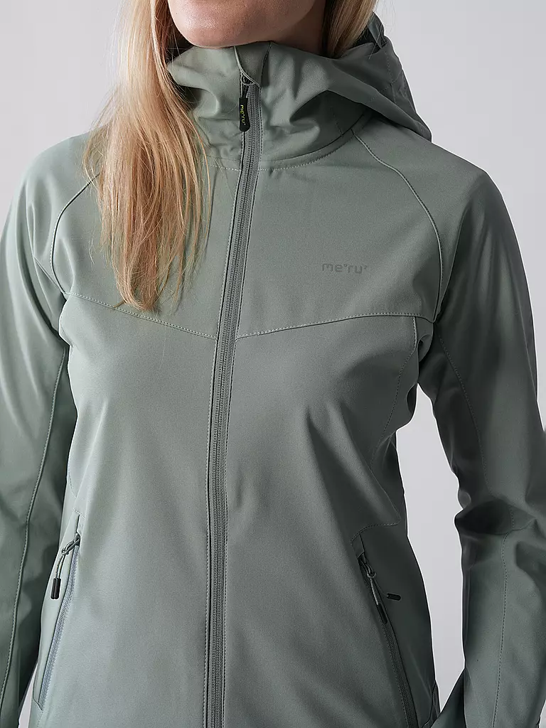 MERU | Softshelljacke Nancy pour femmes | Vert clair
