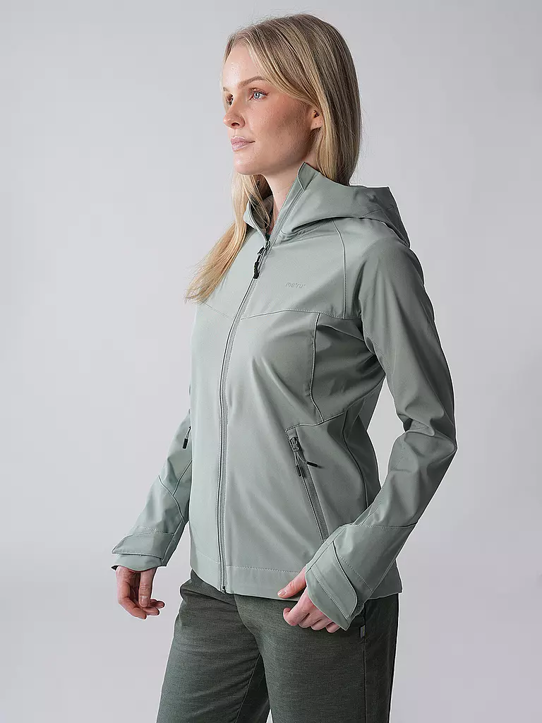 MERU | Softshelljacke Nancy pour femmes | Vert clair