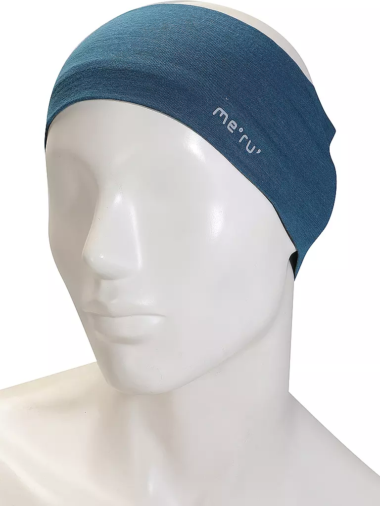 MERU | Stirnband Ringsted Wolle | Pétrole