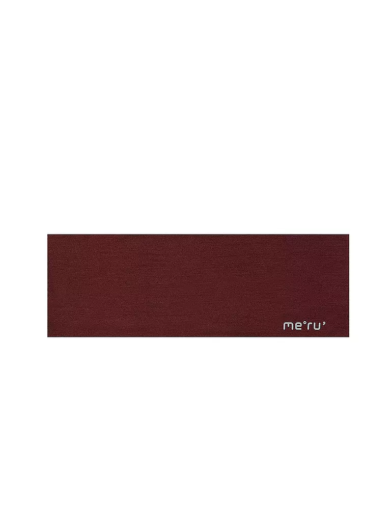 MERU | Stirnband Ringsted Wool | Rouge foncé