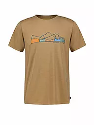 MERU | T-shirt de sport pour homme Brito | Marron clair