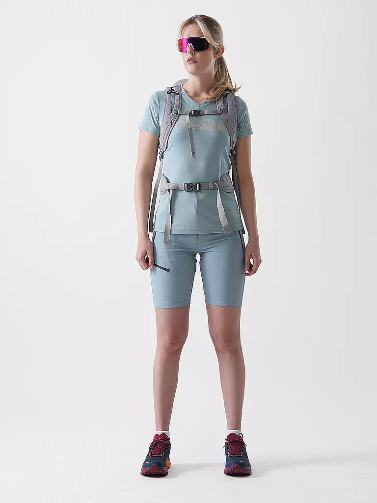 MERU | T-shirt de sport femme Cantwell | Bleu clair