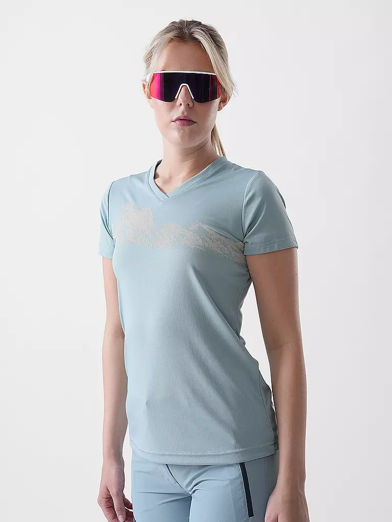 MERU | T-shirt de sport femme Cantwell | Bleu clair