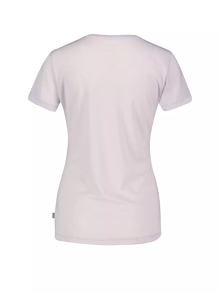 MERU | T-shirt de sport femme Trofa en mélange de laine | Gris clair