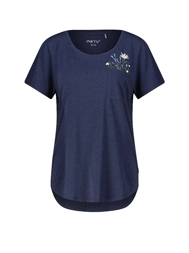 MERU | T-shirt de sport Portalegre pour femmes | Bleu foncé