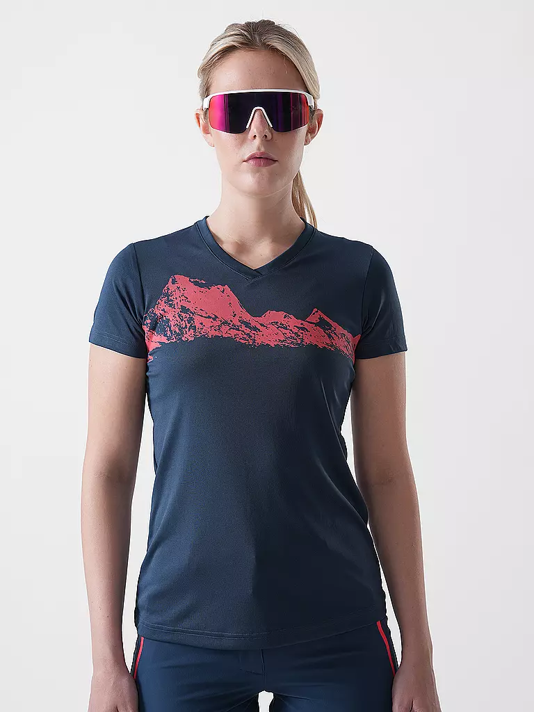 MERU | T-shirt de sport pour femmes Cantwell | Bleu foncé