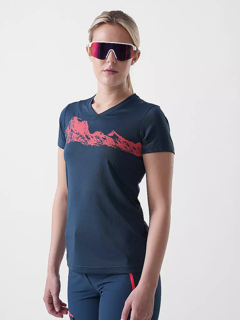 MERU | T-shirt de sport pour femmes Cantwell | Bleu foncé