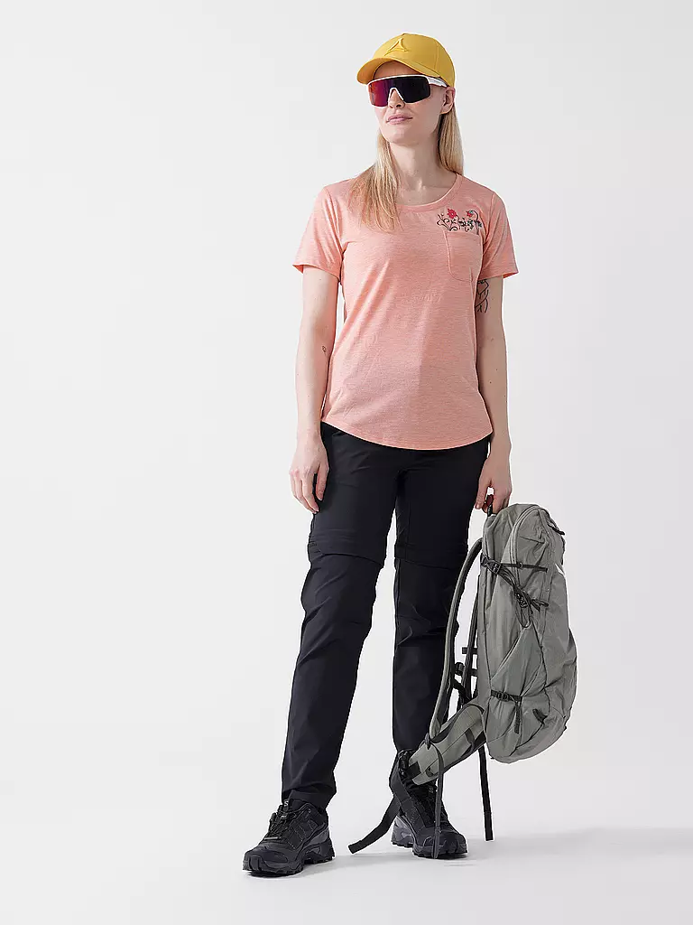 MERU | T-shirt de sport pour femmes Portoalegre | Corail