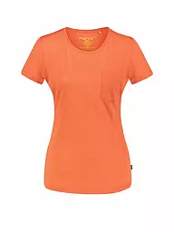 MERU | T-shirt de sport pour femmes Queluz Merino | Corail