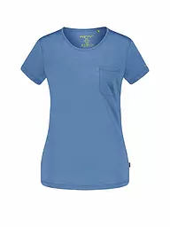 MERU | T-shirt de sport pour femmes Queluz Merino | Bleu foncé