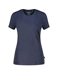 MERU | T-shirt de sport pour femmes Trelleborg Woolmix | Bleu foncé