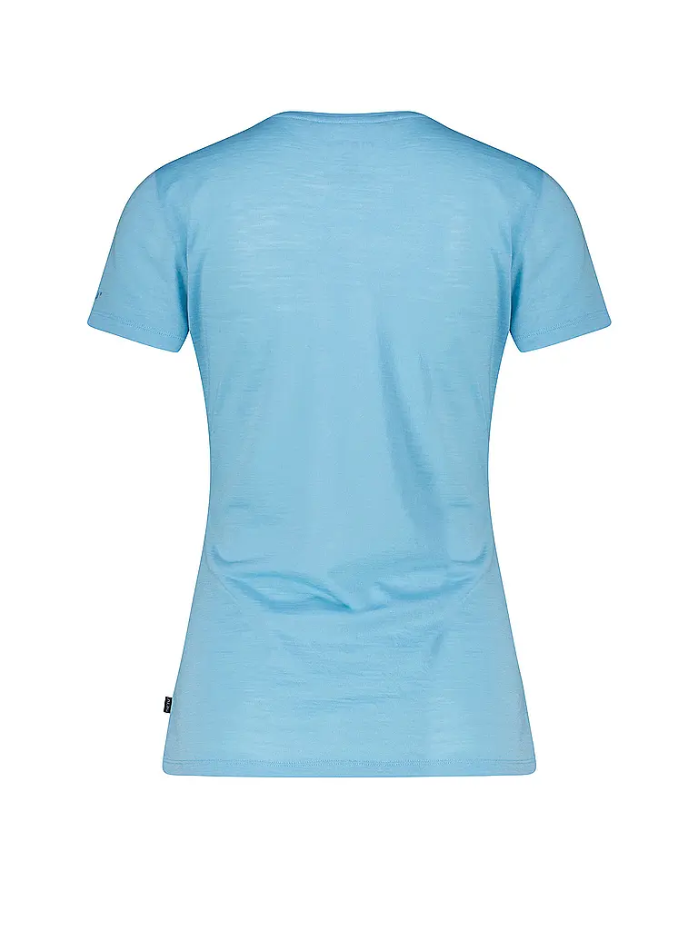 MERU | T-shirt de sport pour femmes Trelleborg Woolmix | Bleu clair