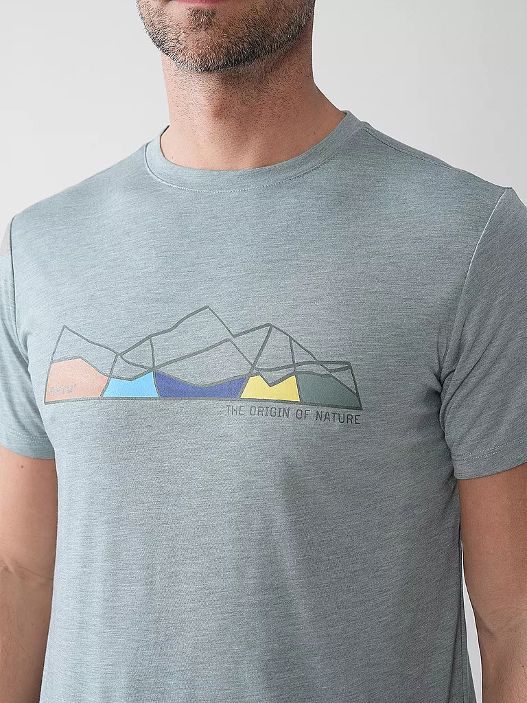 MERU | T-shirt de sport pour homme Brito | Vert clair