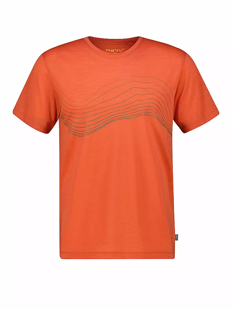 MERU | T-shirt de sport pour homme Bustos Merino | Rouge