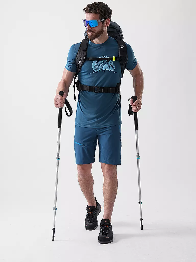 MERU | T-shirt de sport pour homme Cantwell | Pétrole