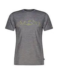 MERU | T-shirt de sport homme Laholm Woolmix | Gris