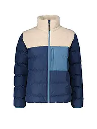 MERU | Veste d'hiver pour homme Roskilde en polaire teddy | Bleu foncé
