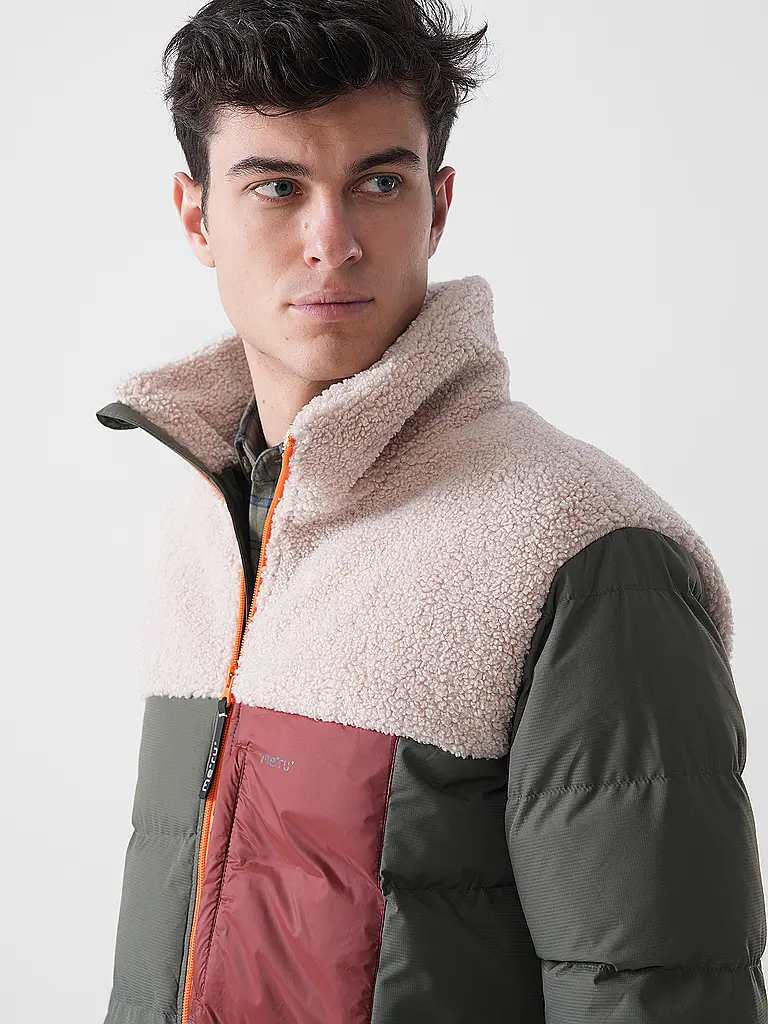 MERU | Veste d'hiver pour homme Roskilde en polaire teddy | 