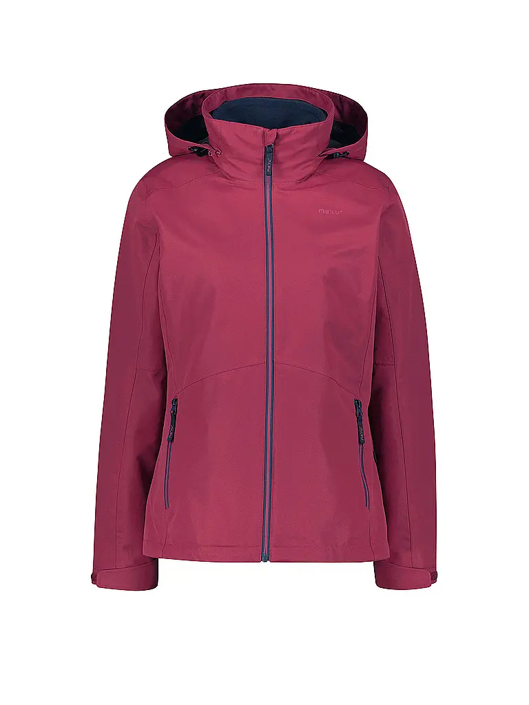 MERU | Veste de randonnée femme Bedford 2en1 à capuche | Baie