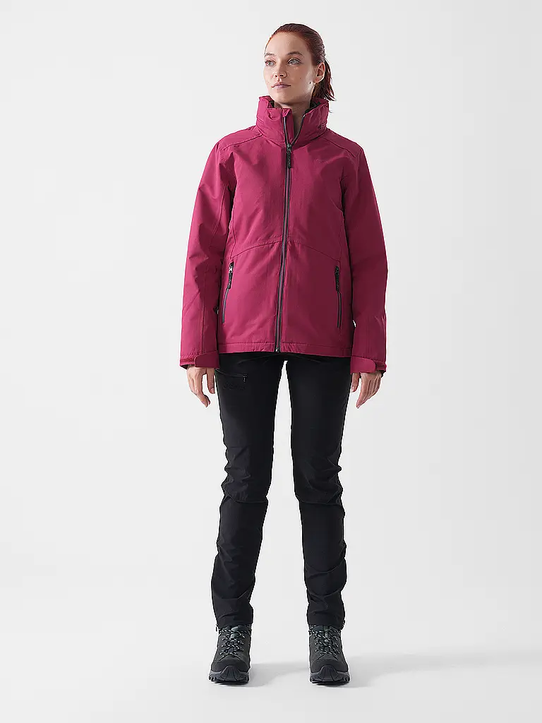 MERU | Veste de randonnée femme Bedford 2en1 à capuche | Baie