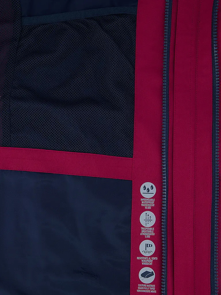MERU | Veste de randonnée femme Bedford 2en1 à capuche |