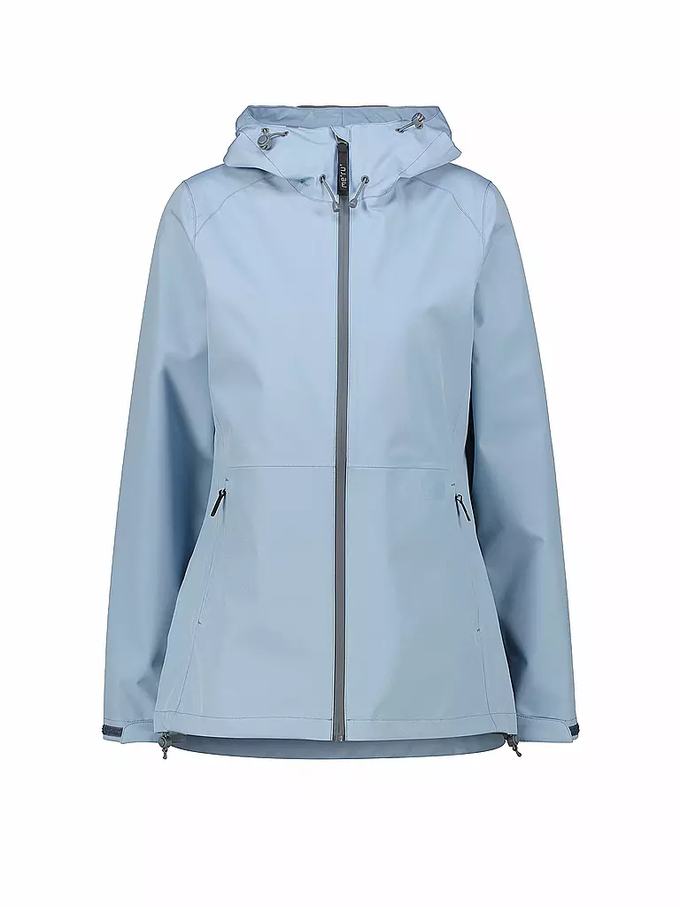 MERU | Veste de randonnée pour femme Amarante 3L à capuche | Bleu clair