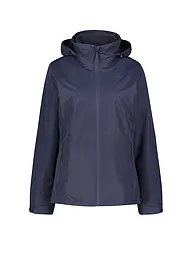 MERU | Veste de randonnée femme Bedford 2en1 à capuche | Bleu foncé