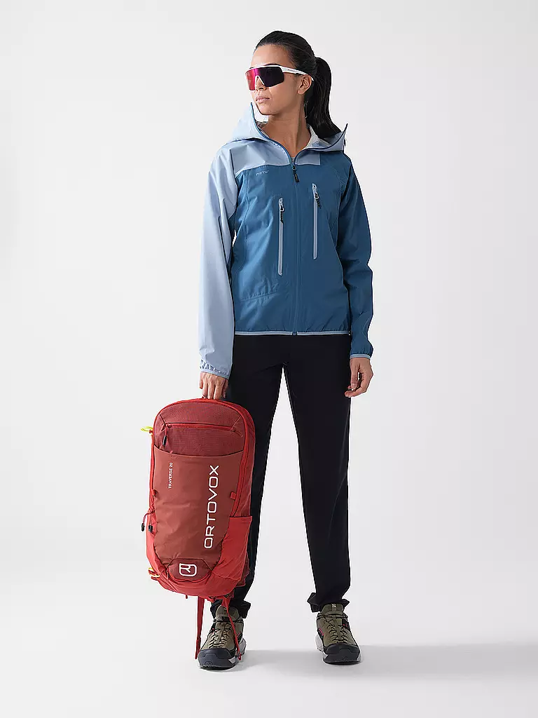 MERU | Veste de randonnée pour femme Laredo 2.5L à capuche | Bleu clair