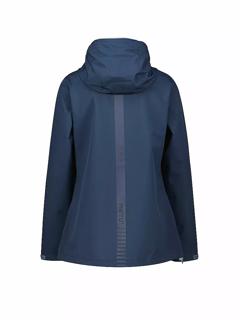 MERU | Veste de randonnée pour femmes Amarante 3L à capuche | Bleu foncé