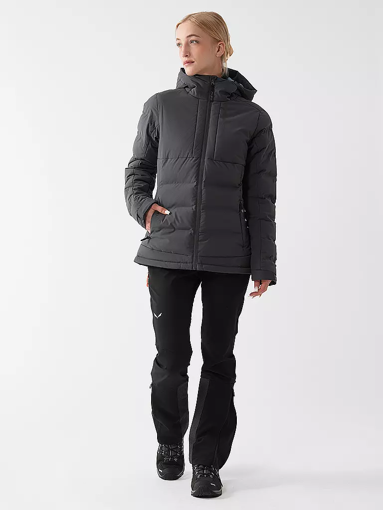 MERU | Veste de randonnée pour femmes Gränna à capuche | Gris
