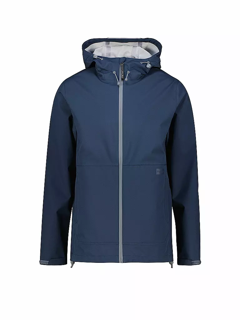MERU | Veste de randonnée pour homme Lagos 3L à capuche | Bleu foncé