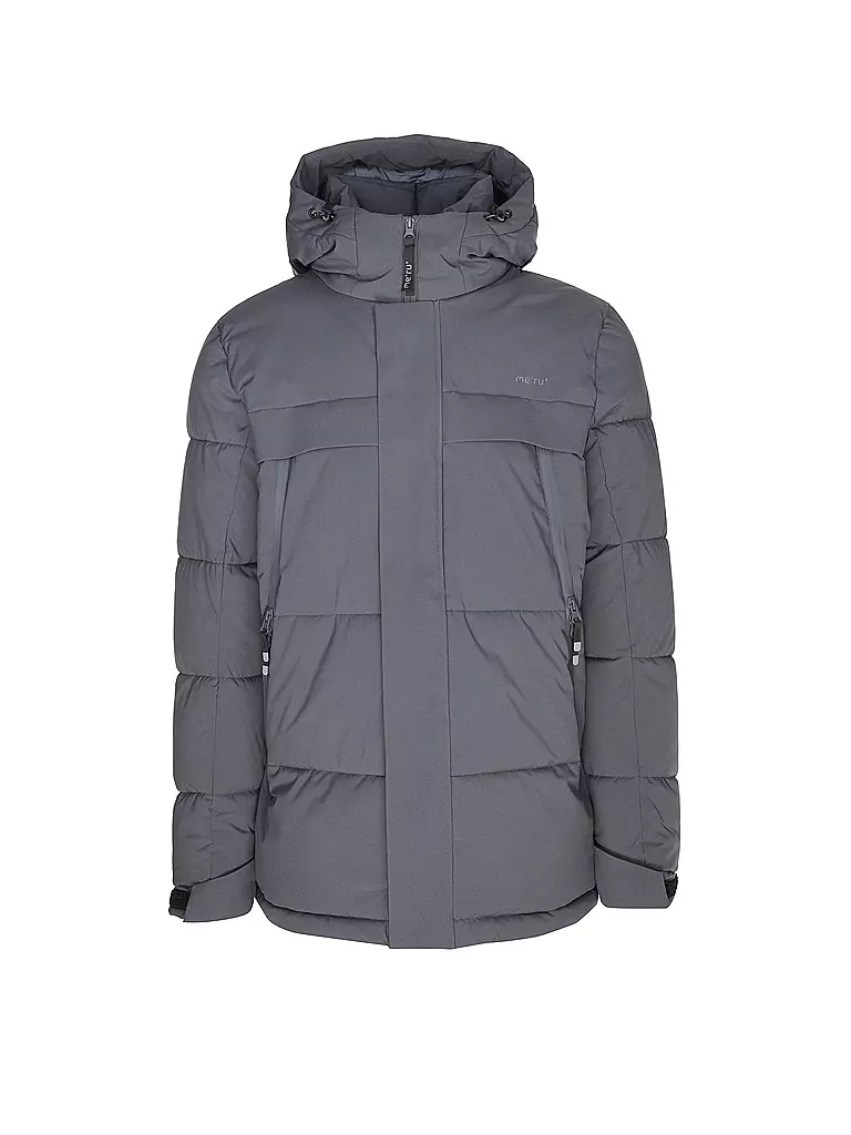 MERU | Veste de randonnée pour homme Varberg à capuche | Noir