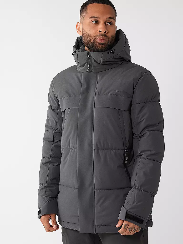 MERU | Veste de randonnée pour homme Varberg à capuche | Noir