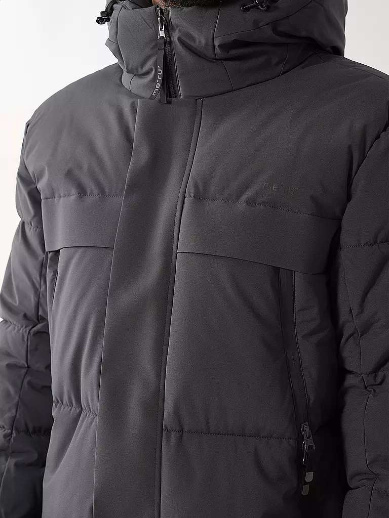 MERU | Veste de randonnée pour homme Varberg à capuche | Noir