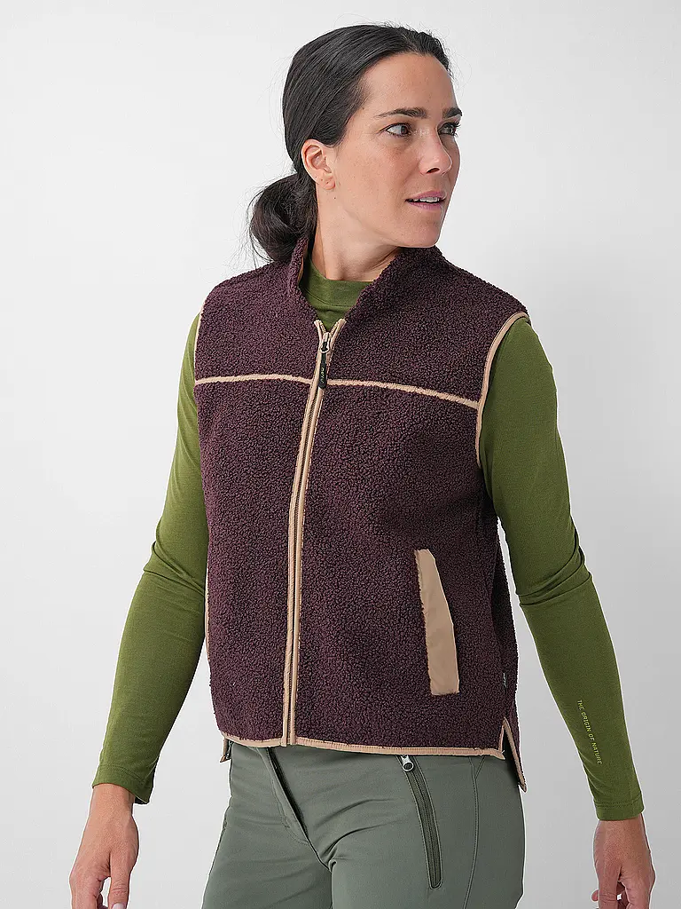MERU | Veste femme Herlev en polaire teddy |