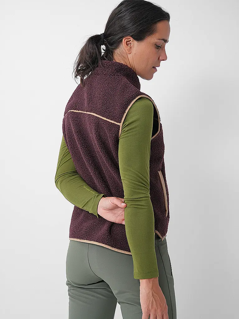 MERU | Veste femme Herlev en polaire teddy |