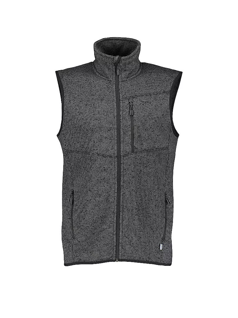 MERU | Veste Homme Bergen en maille polaire | Noir